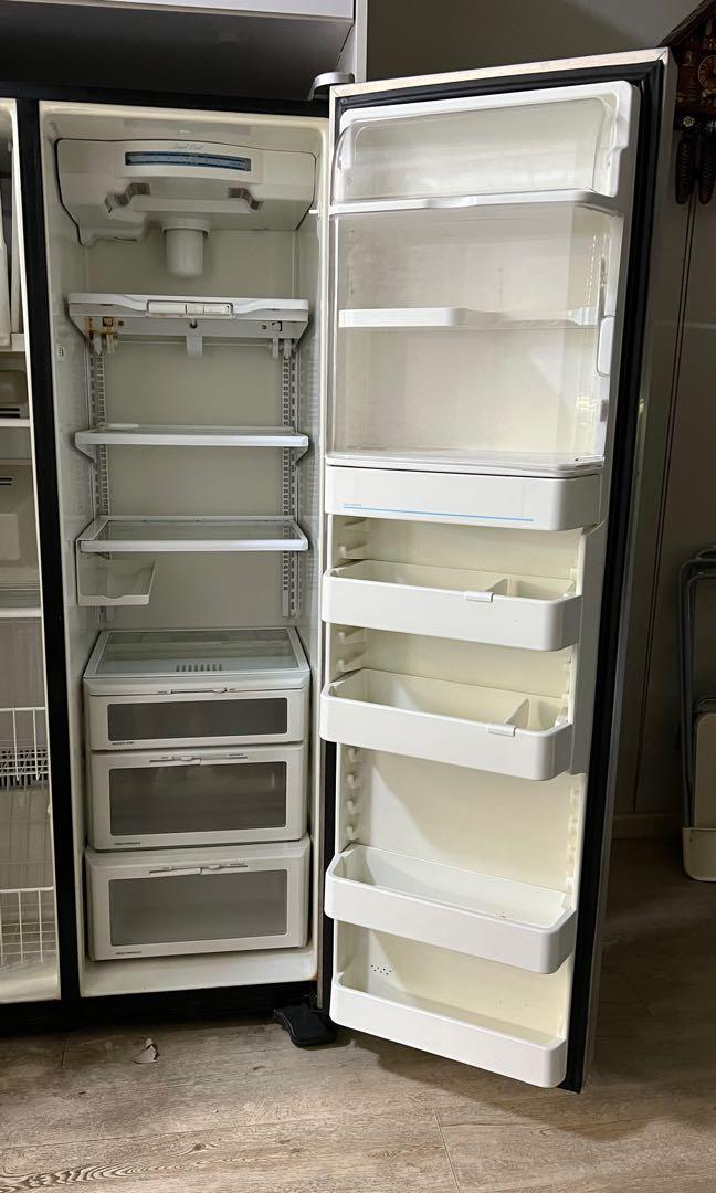 old maytag side by side refrigerator