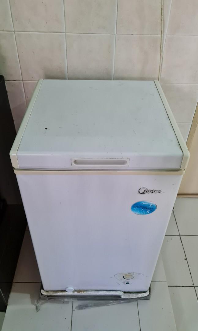 Midea deep freezer 61 Liter, TV & Home Appliances, Kitchen Appliances