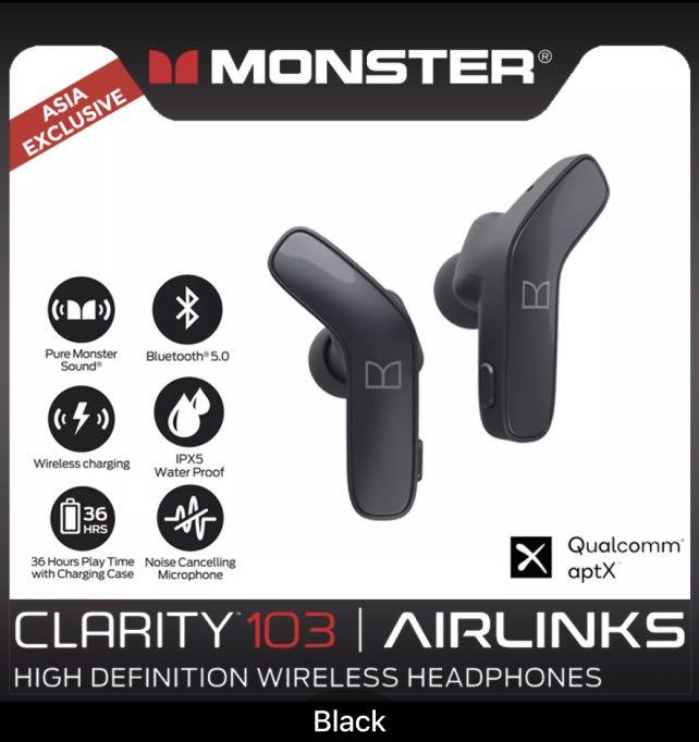 Monster clarity 103 airlinks review clearance