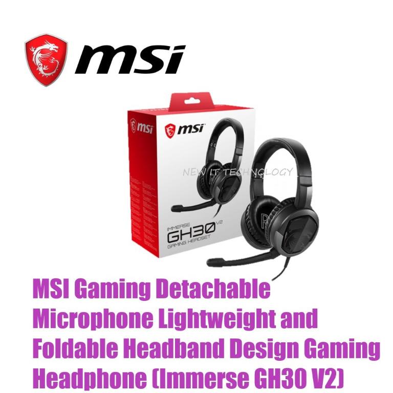 Msi immerse gh30 gaming headset hotsell review