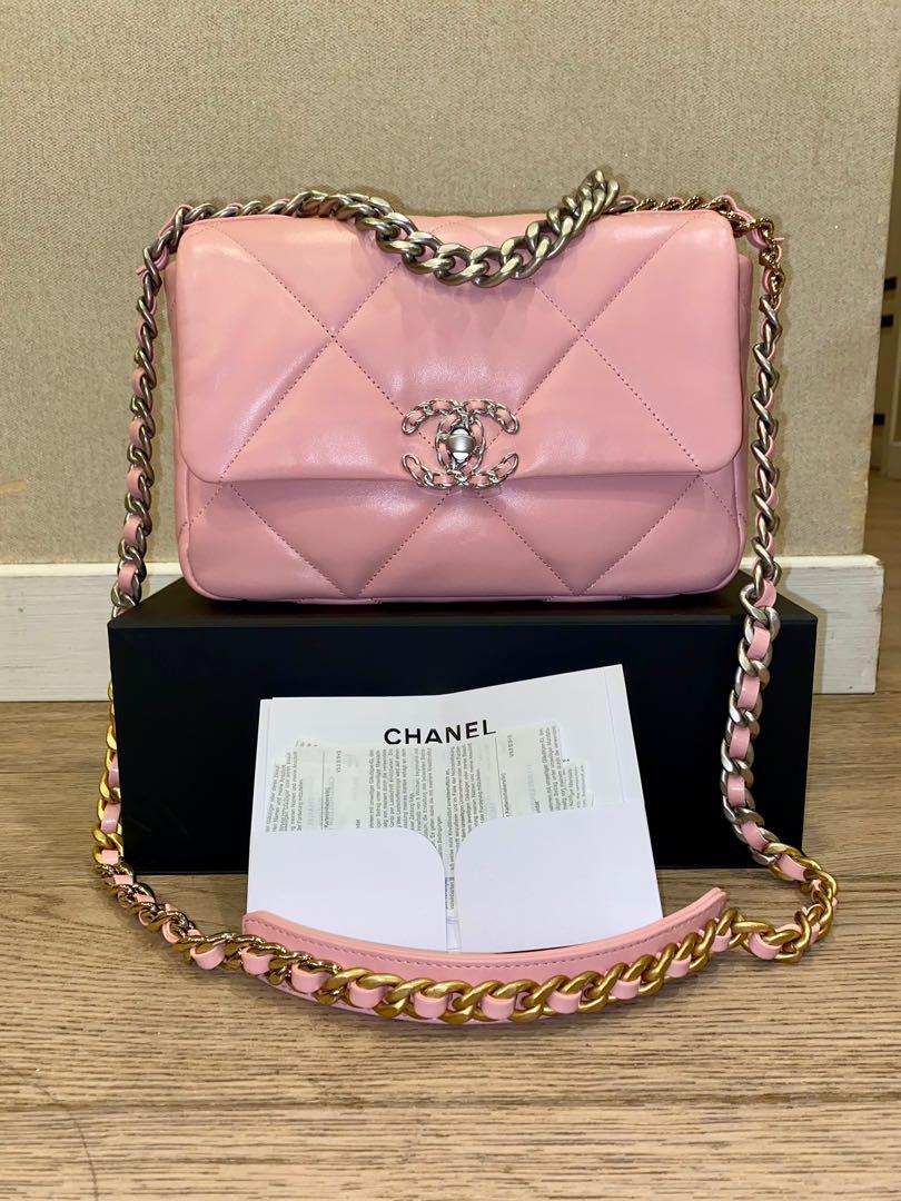 CHANEL 2022-23FW Chanel 19 Handbag (AS1160 B07652 NG864, AS1160