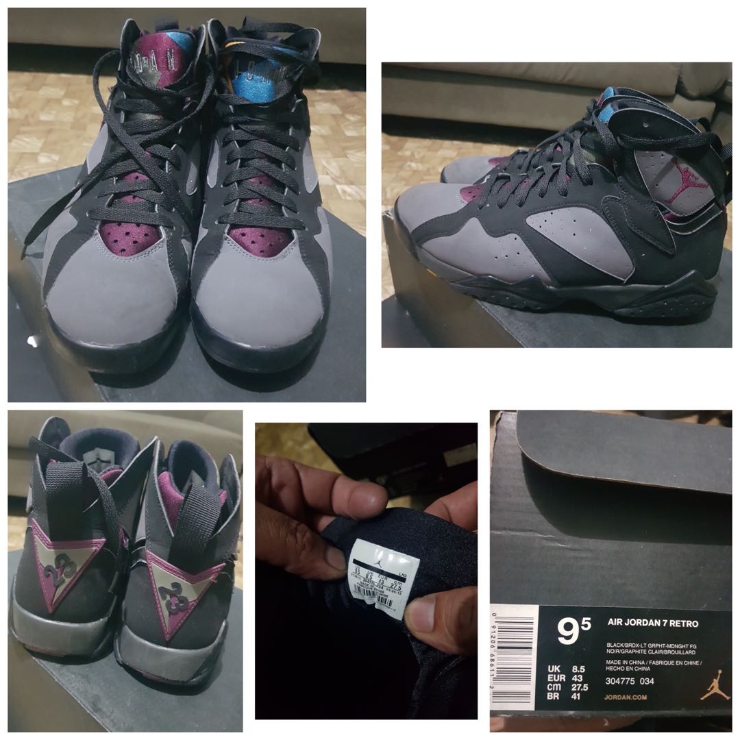bordeaux 7 size 13