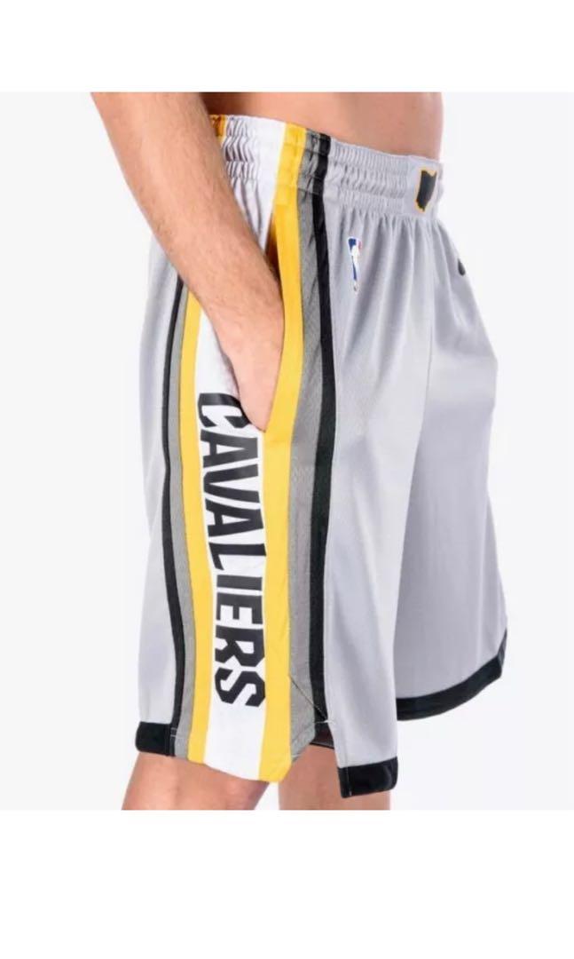 NIKE CITY EDITION SWINGMAN CLEVELAND CAVALIERS NBA SHORTS GREY