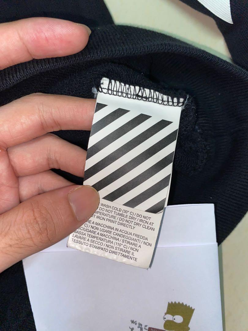 Off White SSense Exclusive Monalisa Hoodie 2018 Men s Fashion