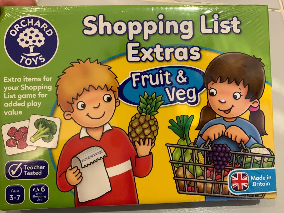 Orchard Toys shopping list Extras, Hobbies & Toys, Toys & Games on