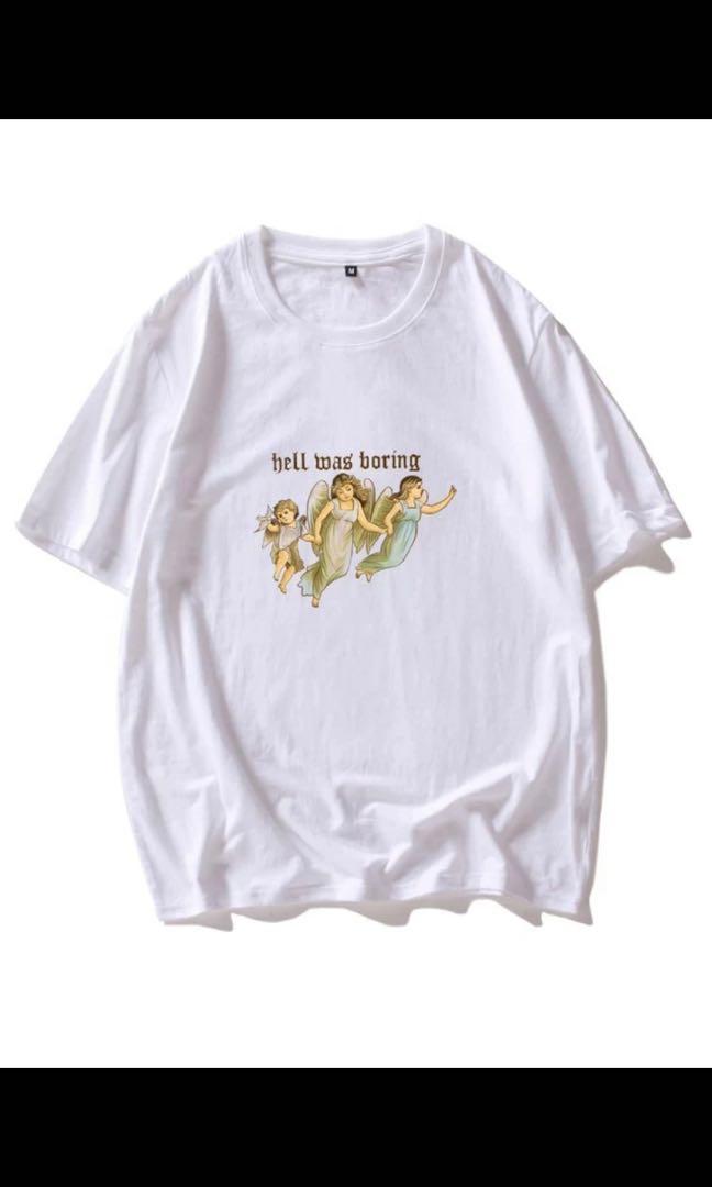 Hell was boring shirt shein clearance