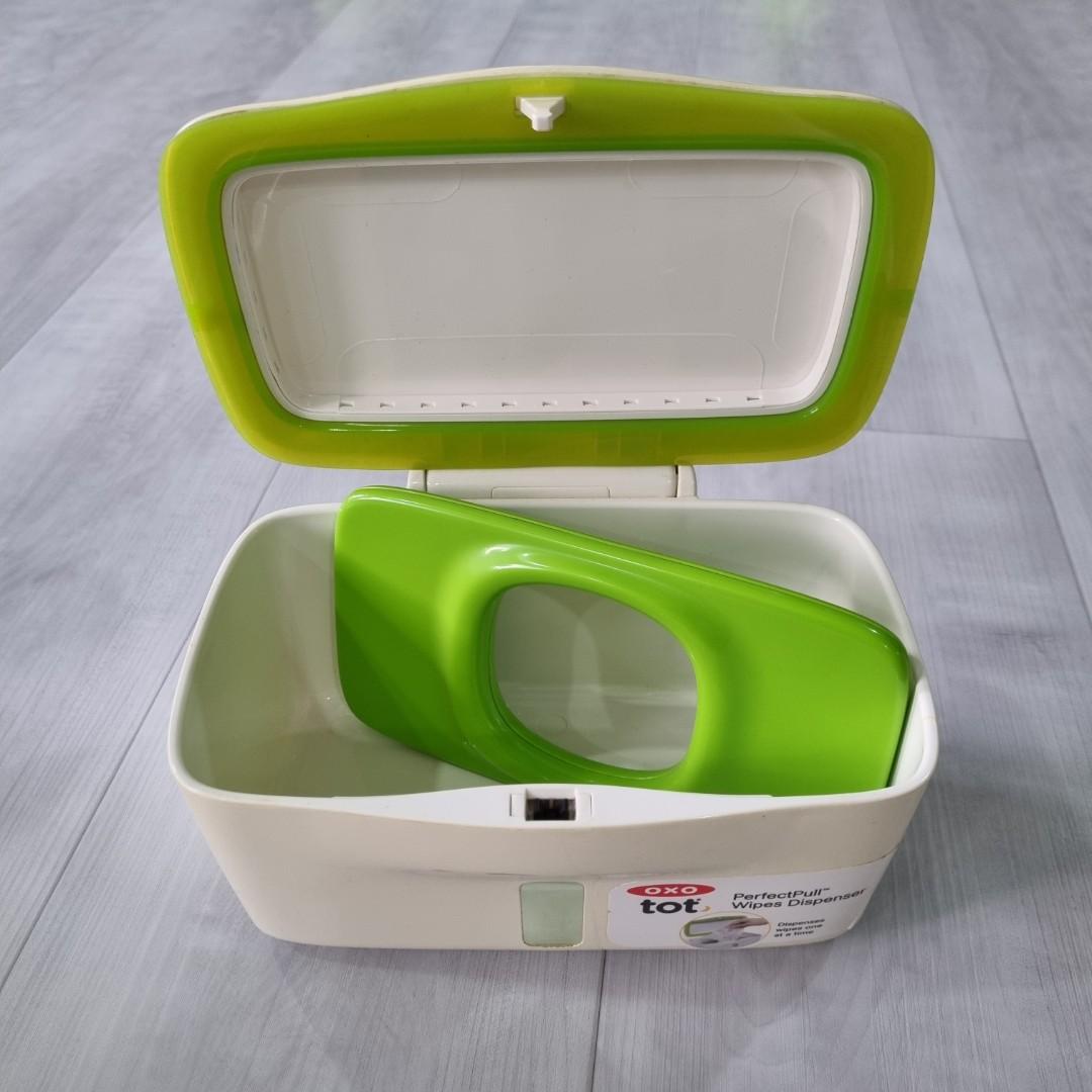 OXO Tot Perfect Pull Baby Feuchttuch-Spender, Set Mit 2 Stück, Marineblau – Für Einfaches Einhand-Entnehmen