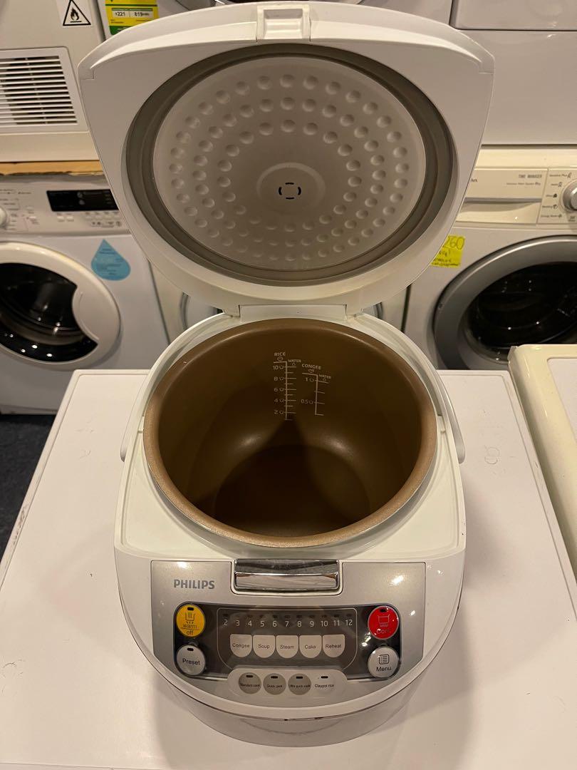 PHILIPS HD3038 FUZZY LOGIC RICE COOKER (1.8L) Condition 7/10 40, TV