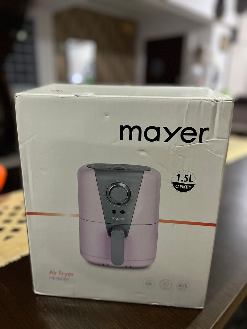 Pink Mayer 1.5 L Air Fryer, TV & Home Appliances, Kitchen Appliances
