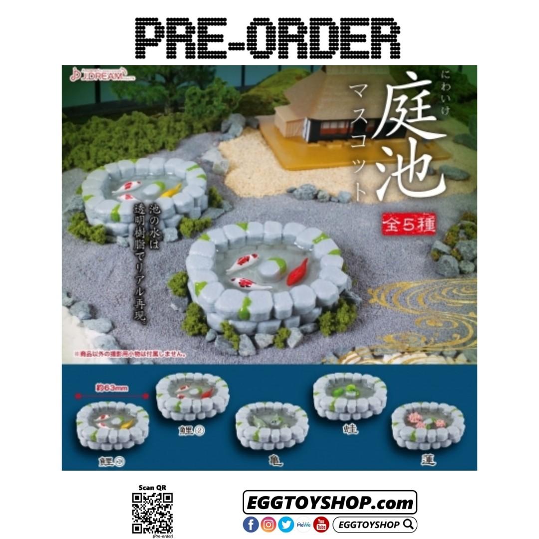 日版 Pre Order 預購 Set Of 5 J Dream 庭池マスコット 魚池 扭蛋 轉蛋 興趣及遊戲 玩具 遊戲類 Carousell
