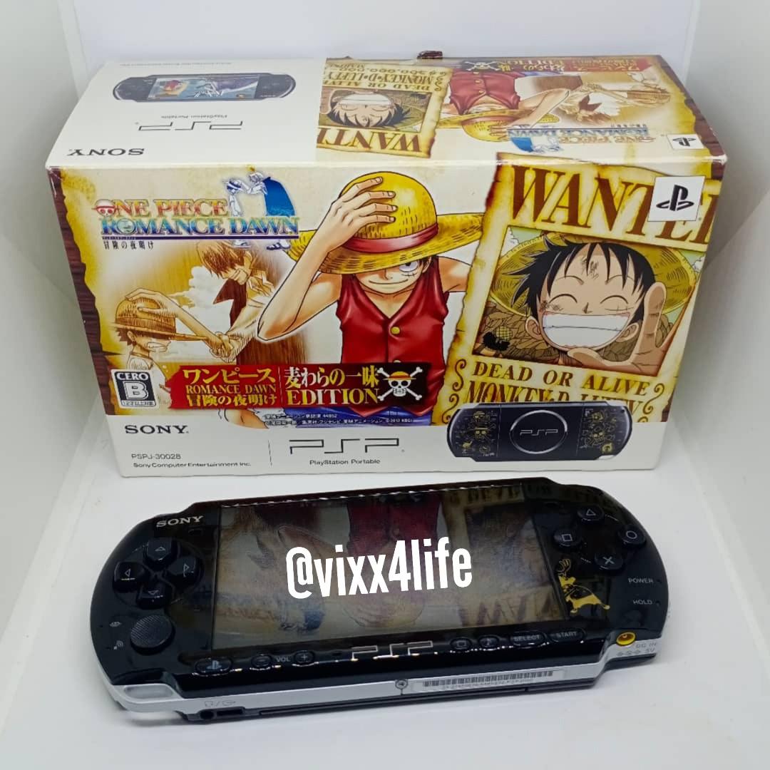 Psp 3000 One Piece Romance Dawn Limited Edition Video Gaming Video Game Consoles On Carousell