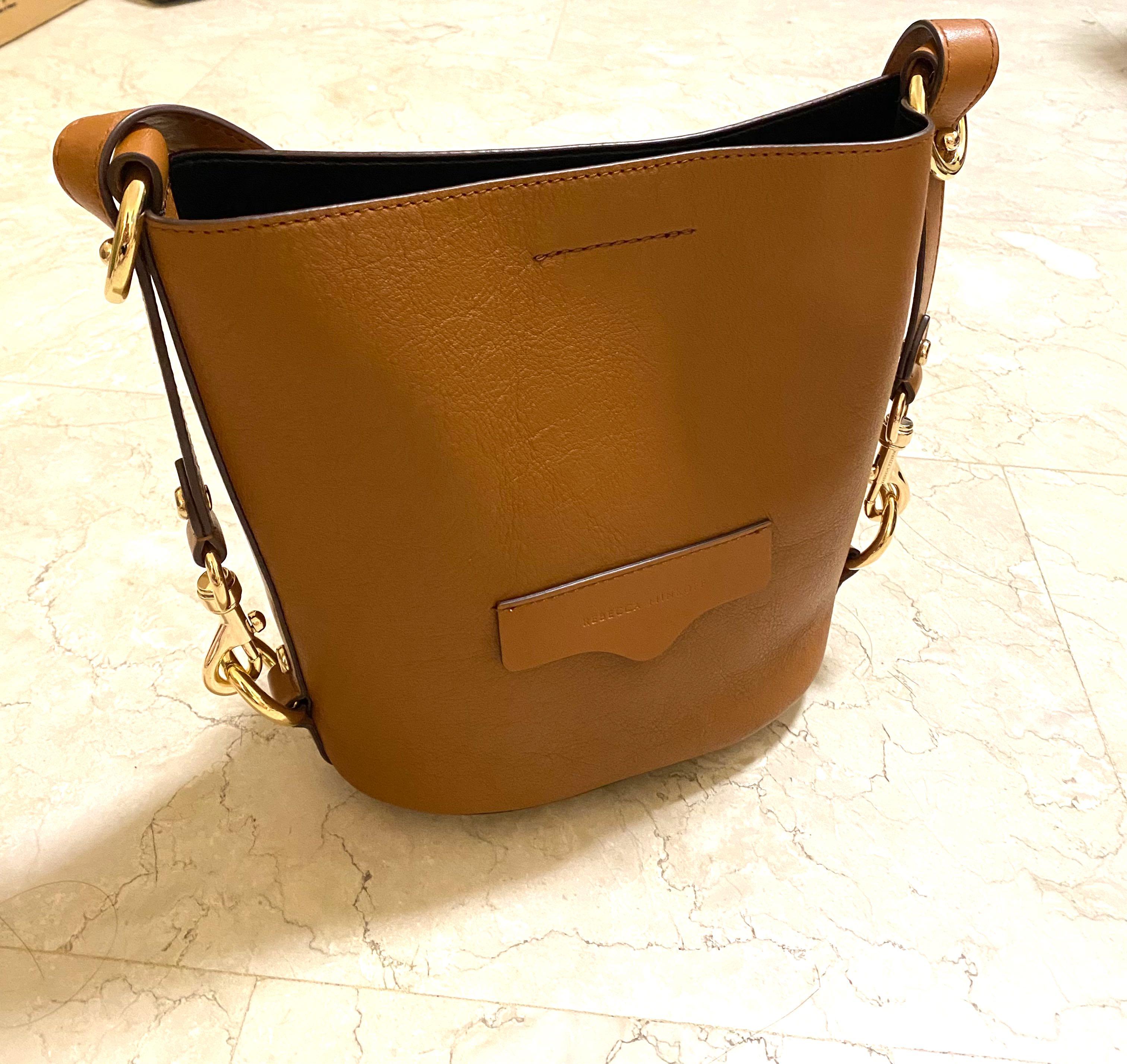 Rebecca Minkoff bucket bag in equestrian