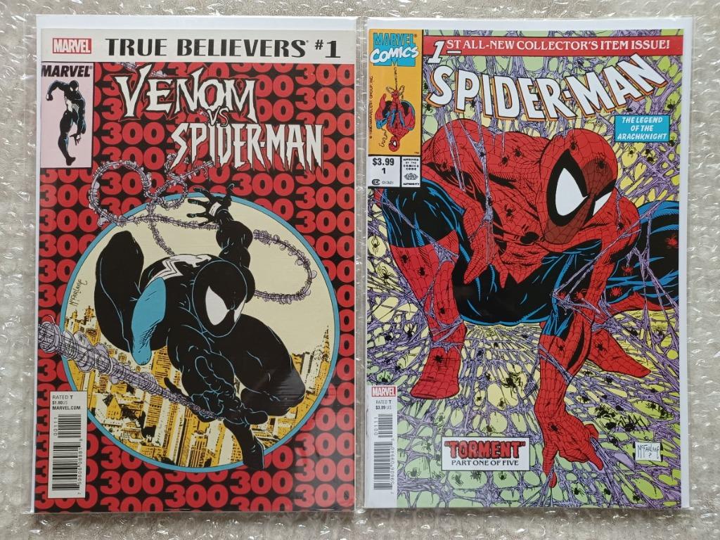 Facsimile Reprint Cover Only No Book Amazing Spider-Man #300 1st Full Venom