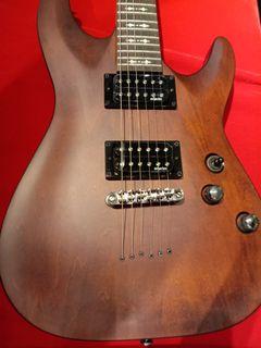 schecter omen-6 walnut satin