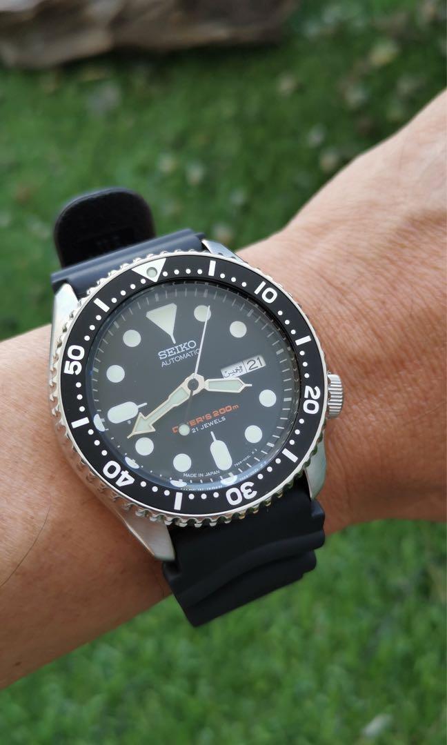 Seiko SKX007 J version, Full Set, Like New, Just wear few time, Men's  Fashion, Watches & Accessories, Watches on Carousell