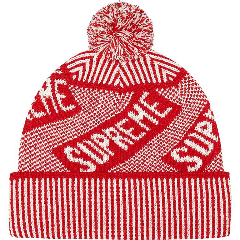 Supreme® Banner Beanie, 男裝, 手錶及配件, 冷帽- Carousell