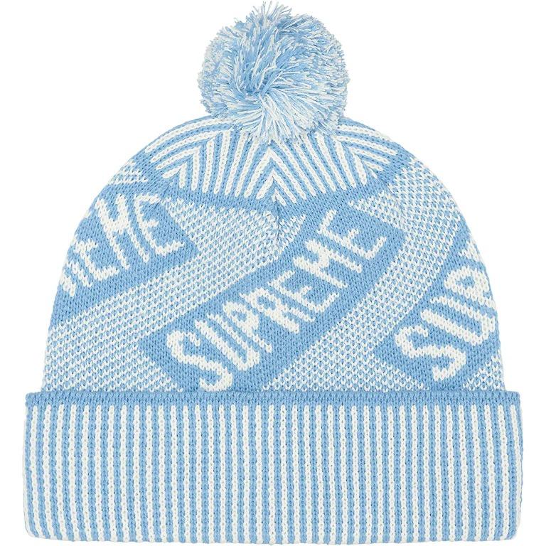 Supreme® Banner Beanie, 男裝, 手錶及配件, 冷帽- Carousell