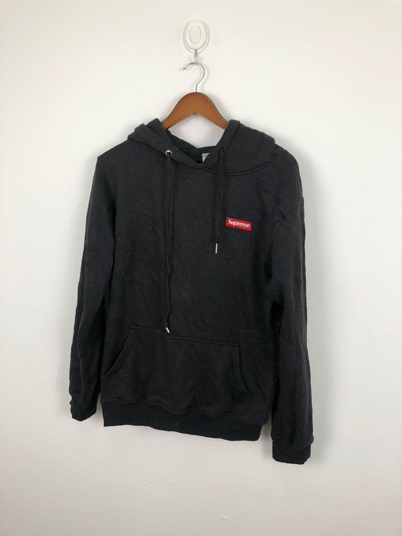 Supreme Big Logo Made In Usa Hoodie