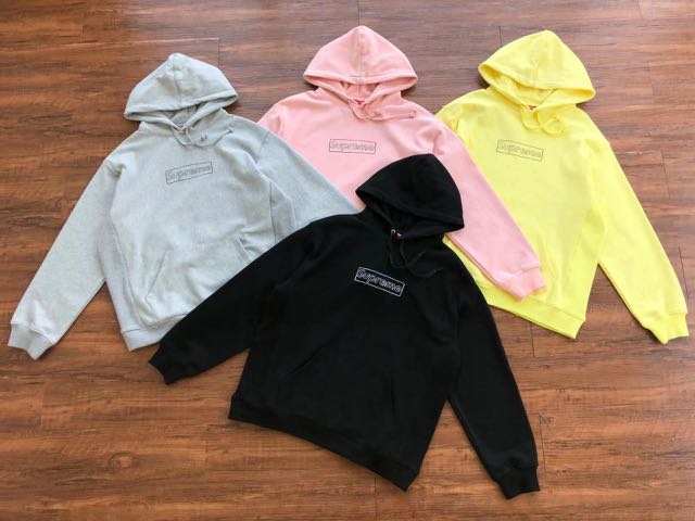 Supreme kaws hoodie best sale