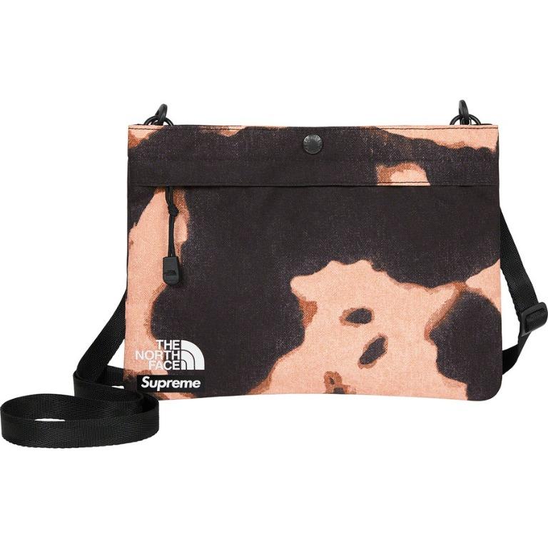 Supreme® x The North Face® Bleached Denim Print Shoulder Bag 肩袋