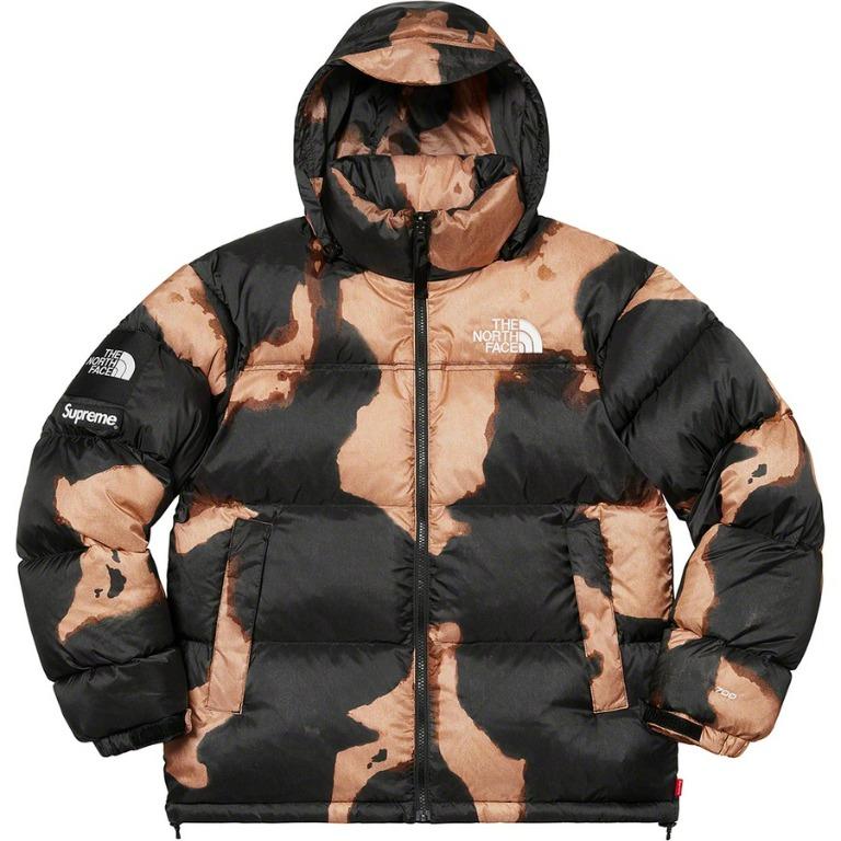Supreme® x The North Face® Bleached Denim Print Mountain Jacket 