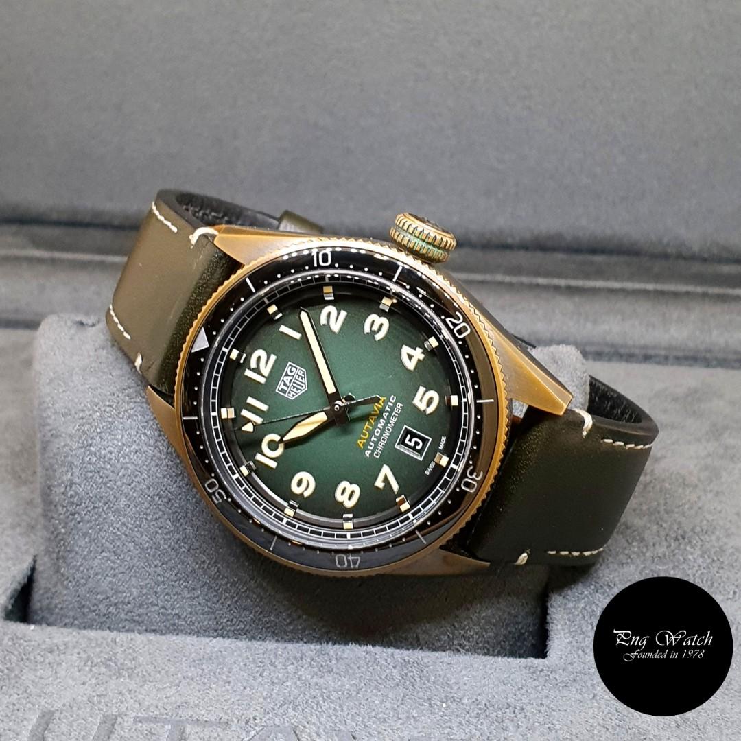 NOT AVAILABLE) Tag Heuer 42mm Smoky Green Bronze Autavia REF