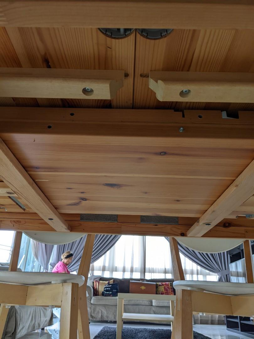 Viking Size Dining Table from IKEA, Furniture & Home Living, Furniture