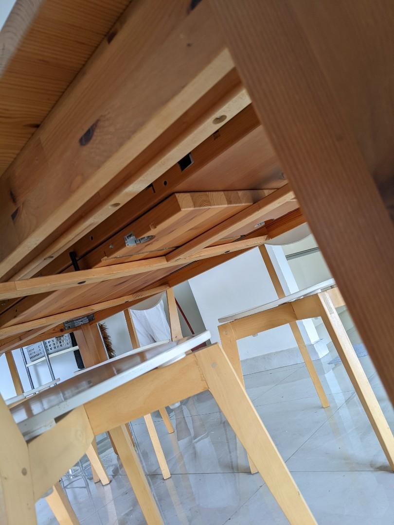 Viking Size Dining Table from IKEA, Furniture & Home Living, Furniture