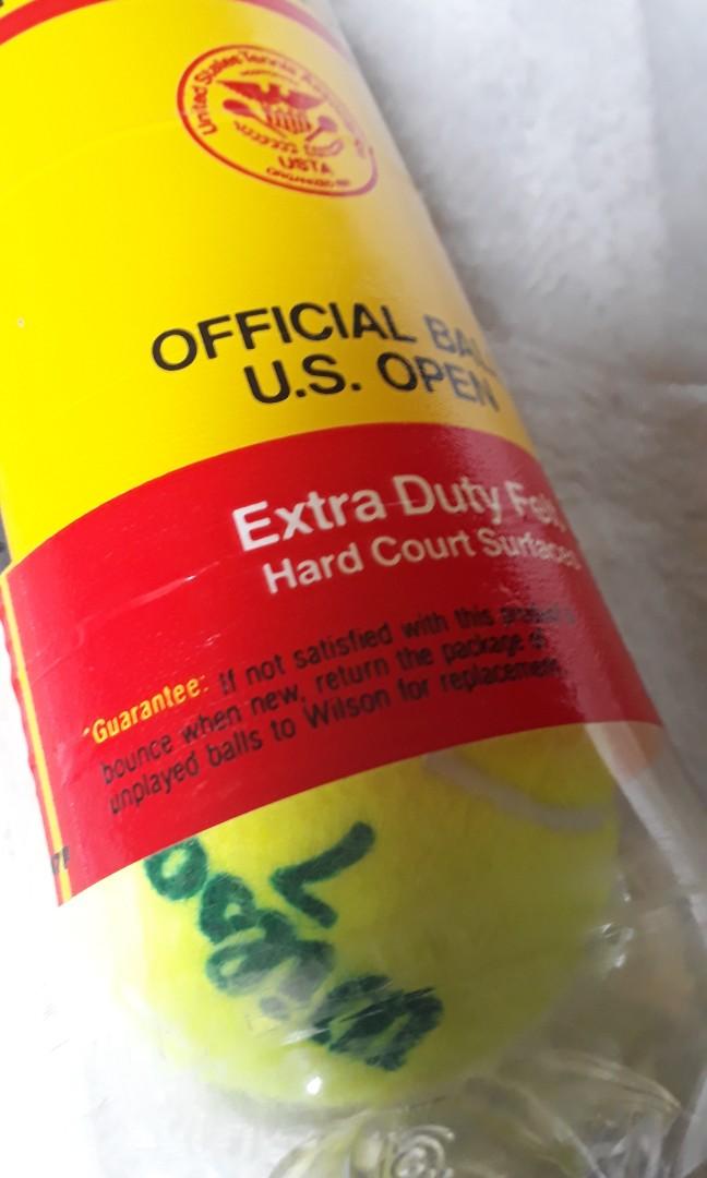 Wilson Extra Duty Felt Tennis Balls, Sports Equipment, Sports & Games