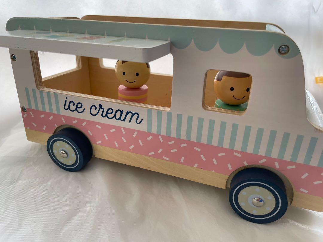 Wooden Ice cream Truck, Hobbies & Toys, Toys & Games on Carousell