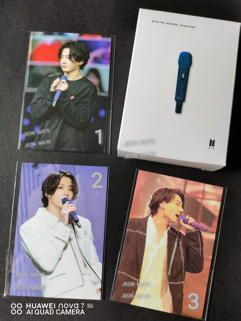 [WTS/LFB] HYBE BTS MIC BADGE Jungkook Jimin Jin, Hobbies & Toys