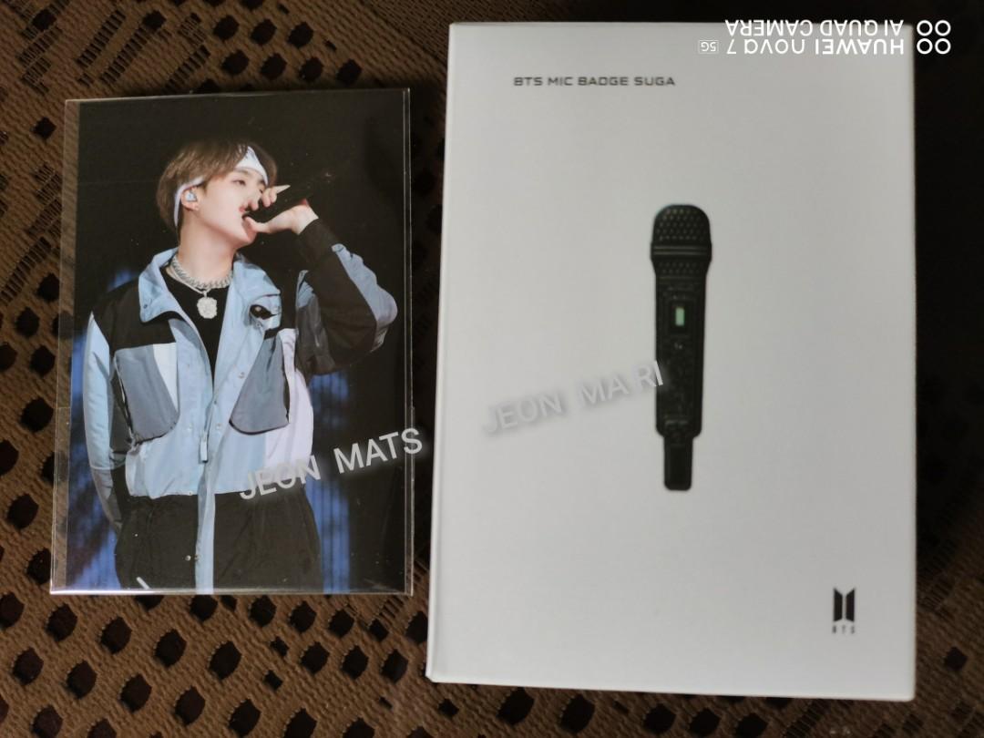 [WTS/LFB] HYBE BTS MIC BADGE Jungkook Jimin Jin, Hobbies & Toys