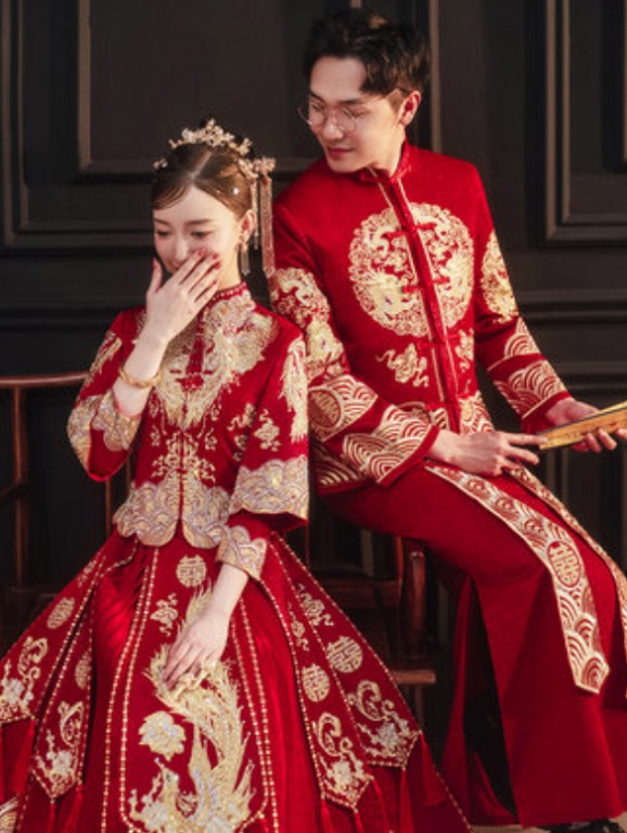 Chinese wedding dresses online discount