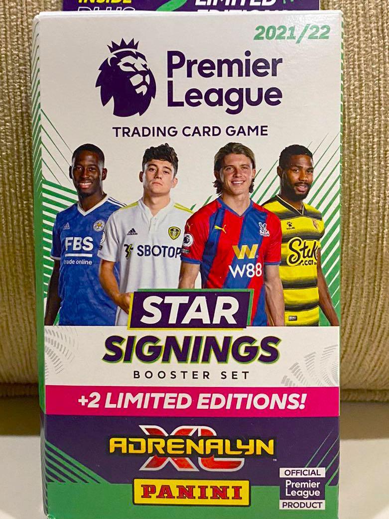 Panini Premier League 22/23 Genuine Football Star Cards Official Adrenalyn  XL Star Collection Limited Cards