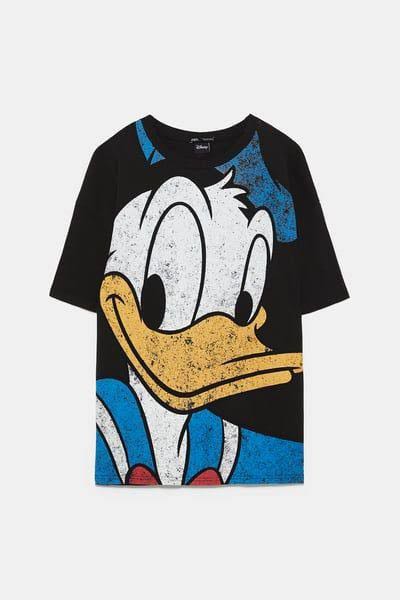 Zara donald duck online sweatshirt