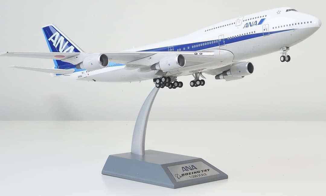 1:200 J.Fox ANA 747-400D 全新JA8961 旺角先達門市取貨飛機模型ANA 全 
