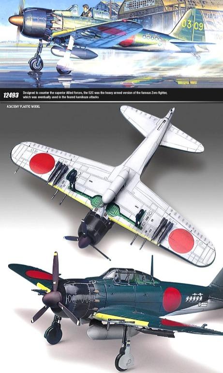 thumbnail image 2 of Not Dyng Tll Shoot Down Myabe - 1/32 Zero 52 Kamkaze 721st Naval Ar Group - Ready For 2 of 11