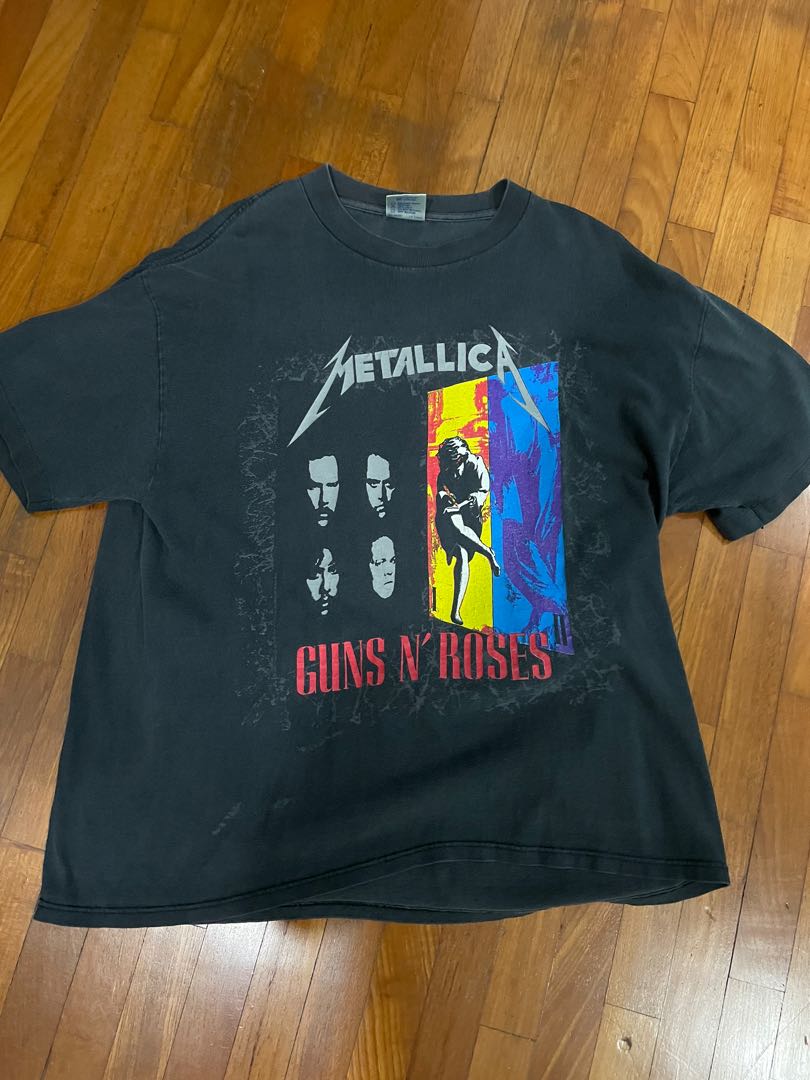 1992 Metallica x Guns n Roses vintage 