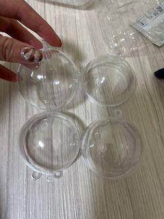 6cm透明球 DIY組裝4入