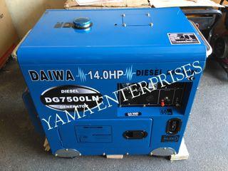 8.5kva silent diesel generator brand new