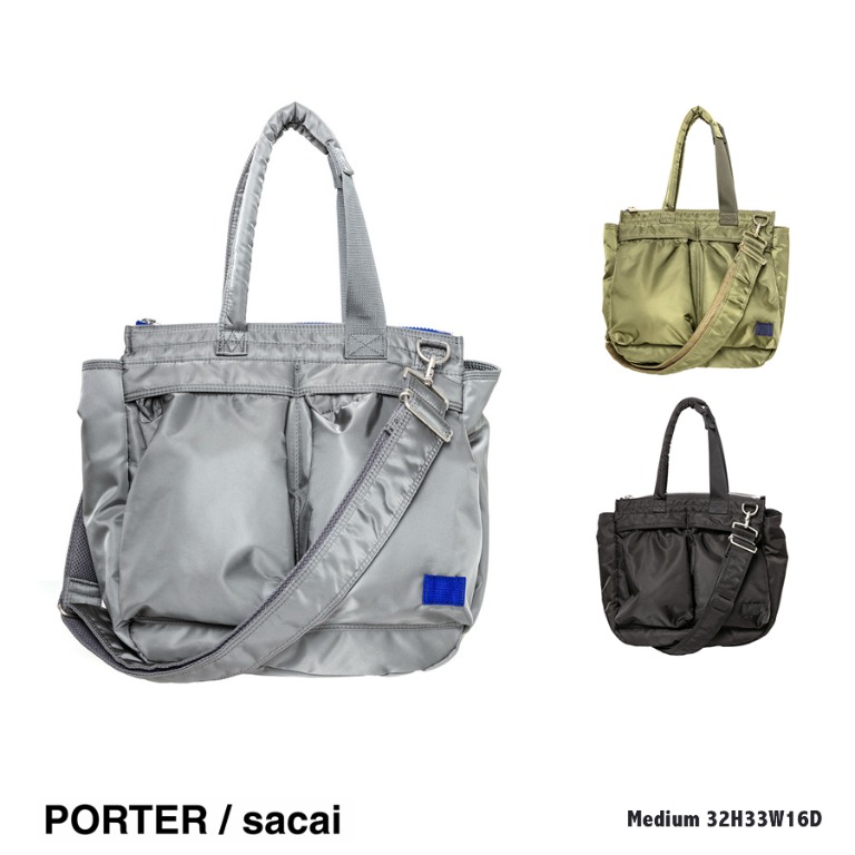 お気にいる sacai gonaさま専用] × Tote Pocket Tote（Porter Pocket PORTER バッグ