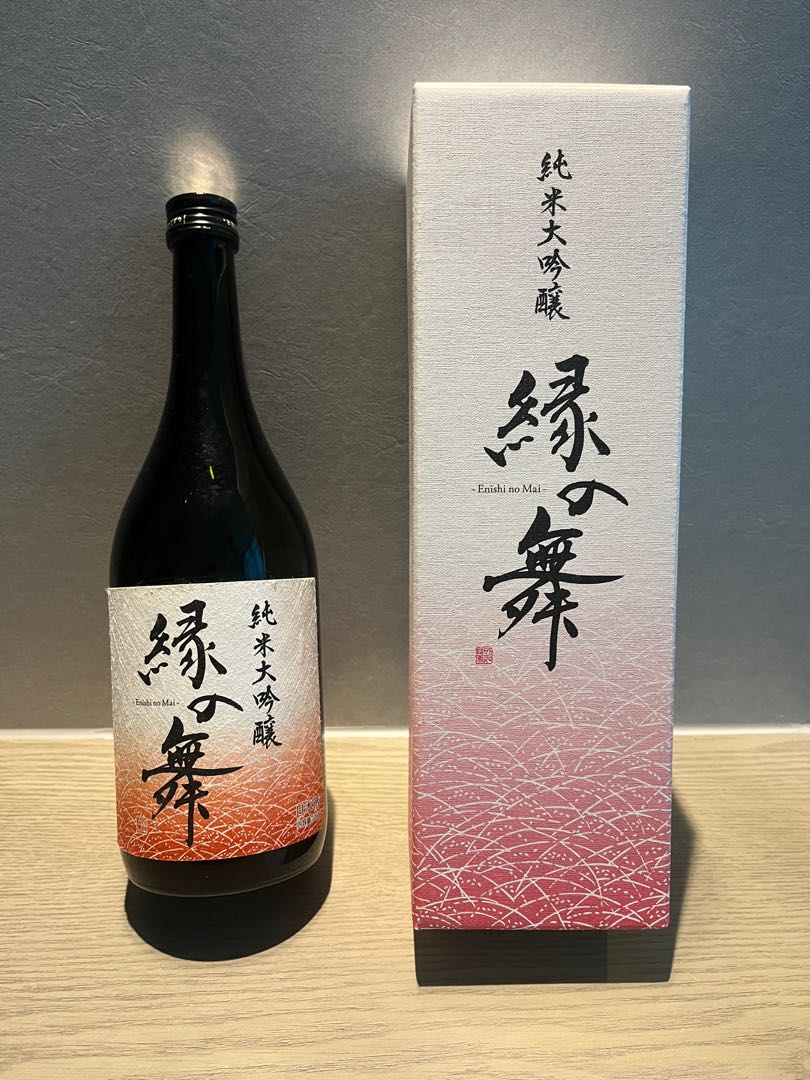 日本清酒縁の舞(えにしのまい) 純米大吟釀720ml, 嘢食 嘢飲, 酒精飲料- Carousell