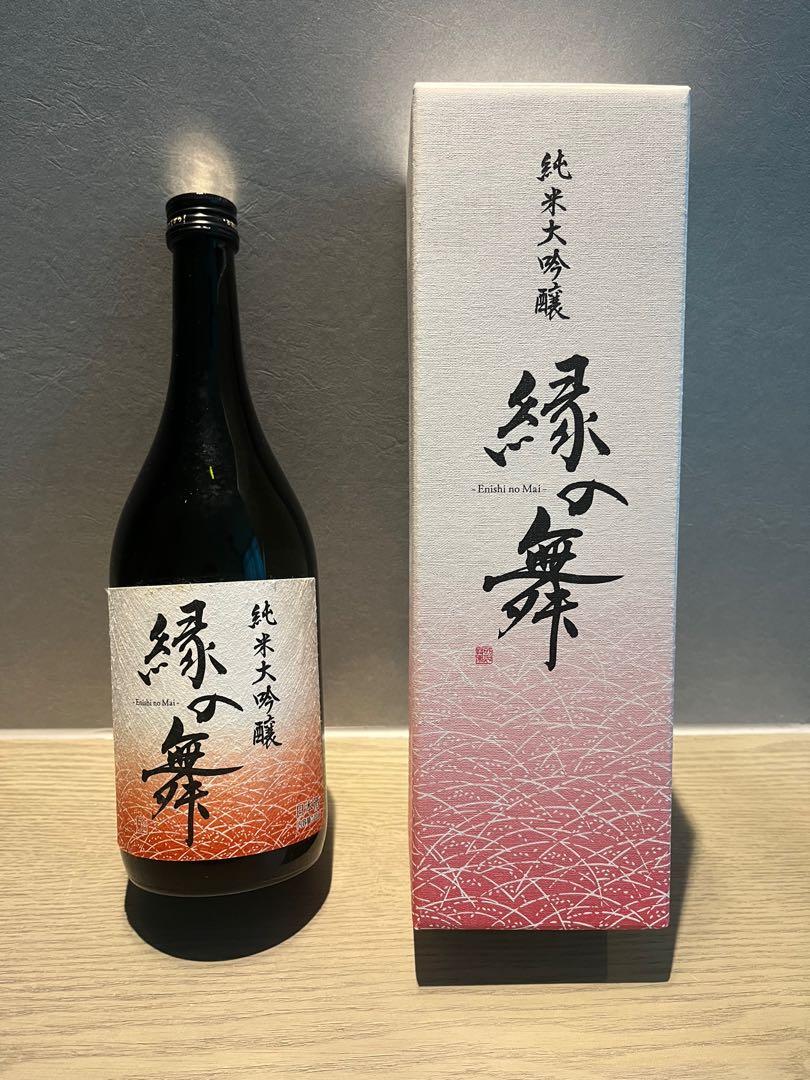 日本清酒縁の舞(えにしのまい) 純米大吟釀720ml, 嘢食 嘢飲, 酒精飲料- Carousell