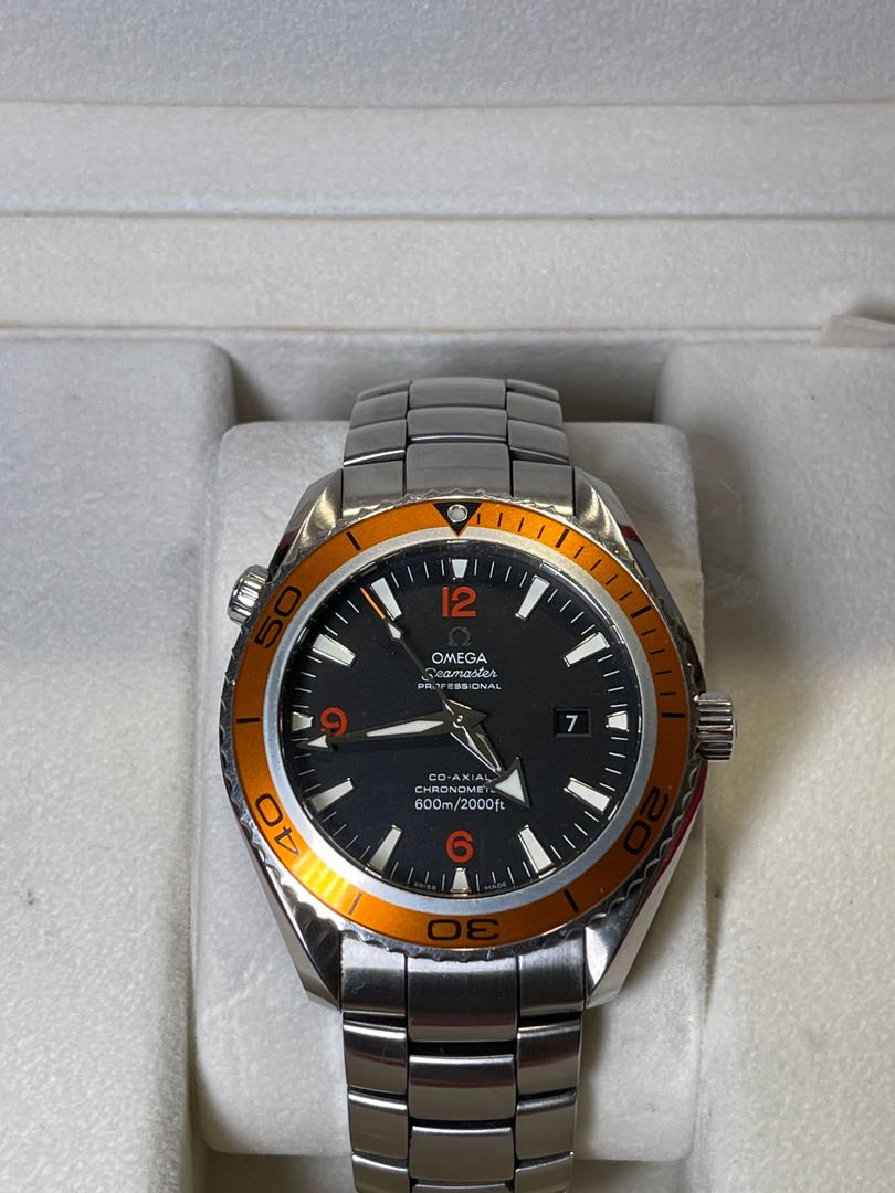 奧米加橙圈Omega Planet Ocean Seamaster 