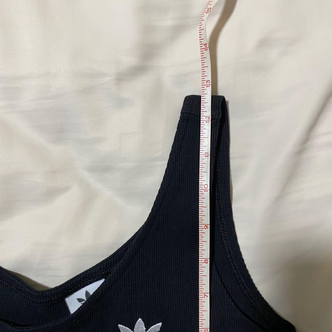 Adidas Originals Styling Complements Crop Tank Top in Black