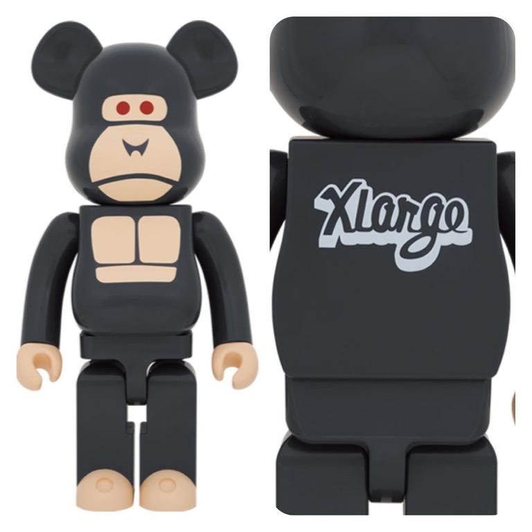 売りお得セール Bearbrick XLARGE LITTLE FRIEND BLACK - フィギュア