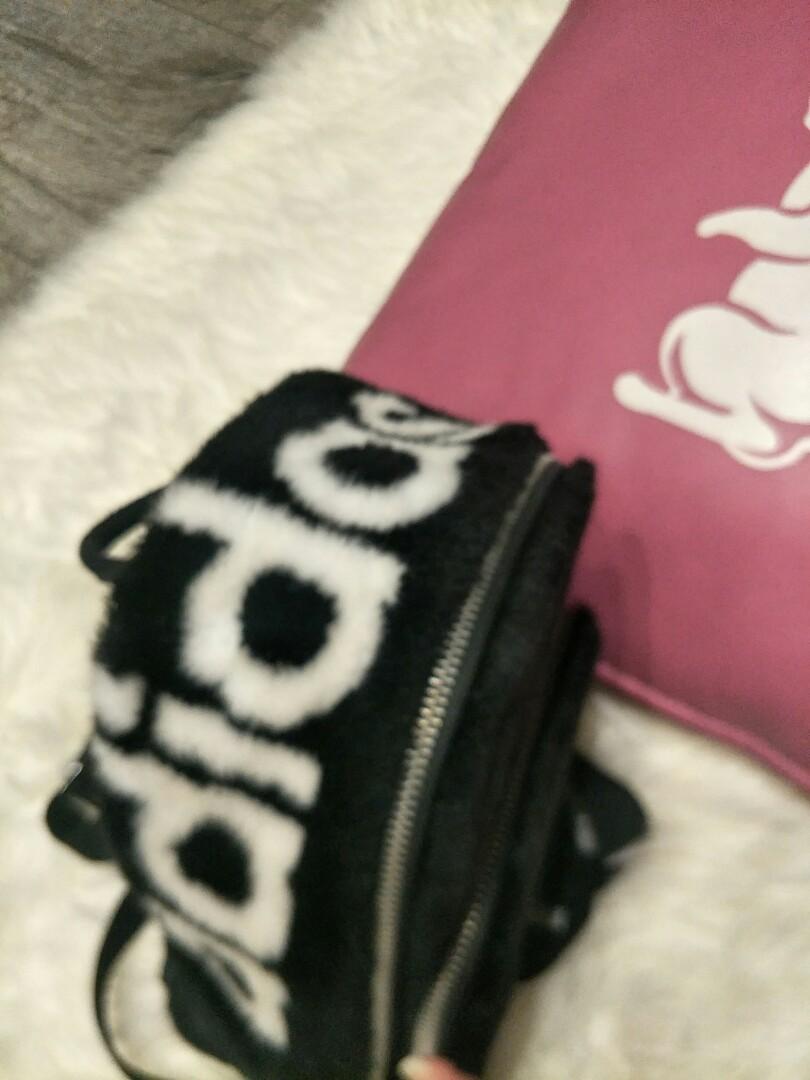 Adidas furry mini backpack