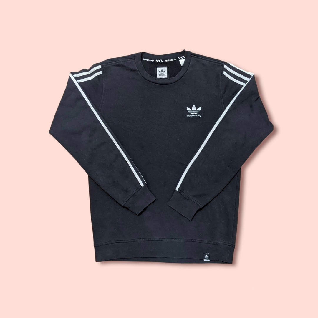 ADIDAS SKATEBOARDING SWEATSHIRT 3 STRIPES