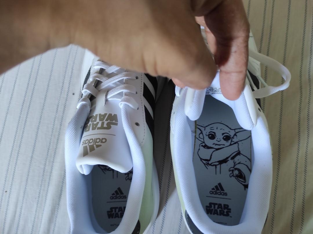 ADIDAS STAR WARS TENNIS GRAND COURT SHOES H02554, Men's Fashion, Footwear,  Sneakers on Carousell