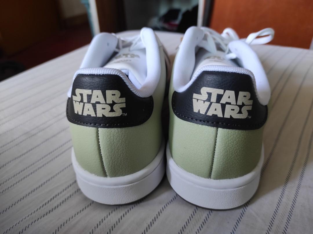 ADIDAS STAR WARS TENNIS GRAND COURT SHOES H02554, Men's Fashion, Footwear,  Sneakers on Carousell